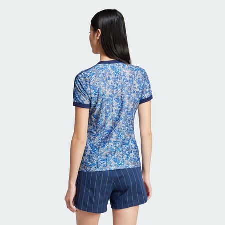 ADIDAS ORIGINALS T-shirt Cali ton sur ton adidas Originals x Liberty London Multicolor / Chalk White / Ambient Sky / Night Indigo FEMME