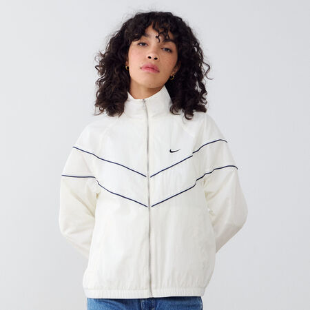 NIKE JACKET TRACKSUIT FZ OFF-WHITE/BLACK WOMEN