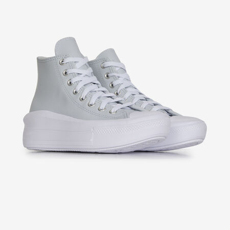 CONVERSE CHUCK TAYLOR ALL STAR MOVE HI COZY BLEU/BLANC JUNIOR