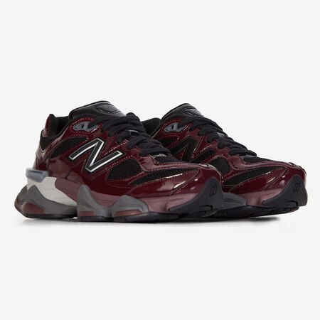NEW BALANCE 9060 9060 PATENT BORDEAUX FEMME