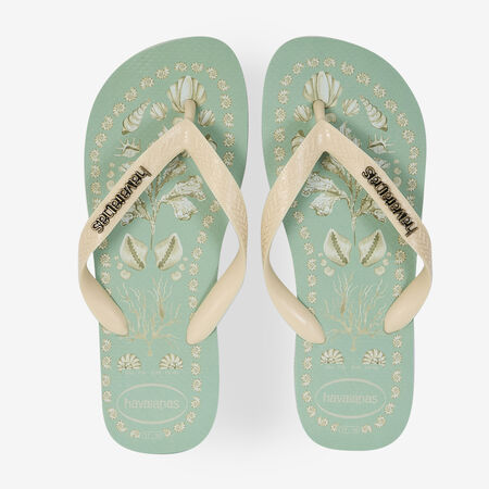 HAVAIANAS TOP TROPICALIA VIBES BLUE/BEIGE WOMEN
