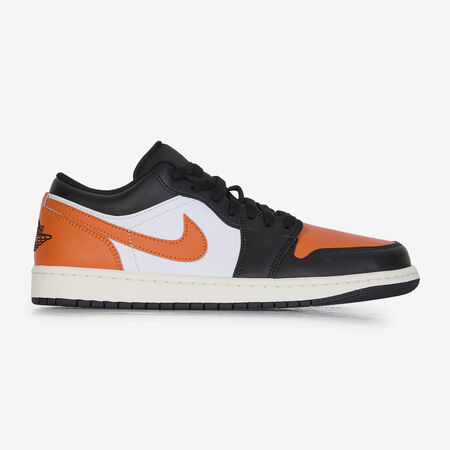 JORDAN AIR JORDAN 1 LOW BLANC/ORANGE HOMME