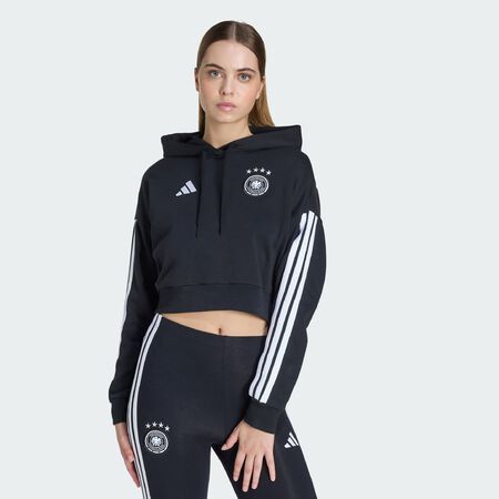 ADIDAS PERFORMANCE Hoodie DNA Allemagne Black FEMME