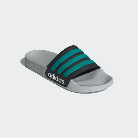 ADIDAS SPORTSWEAR adilette Adilette Shower Slides Grey / Pure Teal / Grey Two UNISEX
