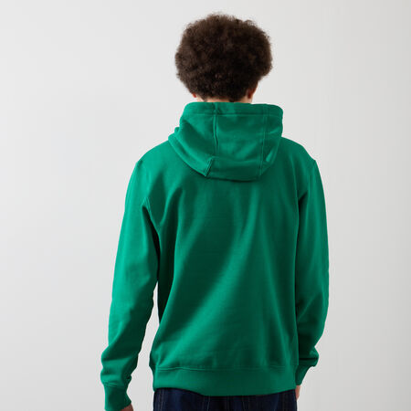 NIKE HOODIE CLUB SMALL LOGO VERT HOMME