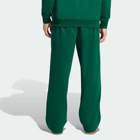 ADIDAS ORIGINALS Trefoil Essentials Open Hem Pants Collegiate Green MEN