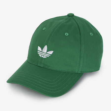 ADIDAS ORIGINALS CASQUETTE BASEBALL CLASSIC TREFOIL VERT/BLANC HOMME