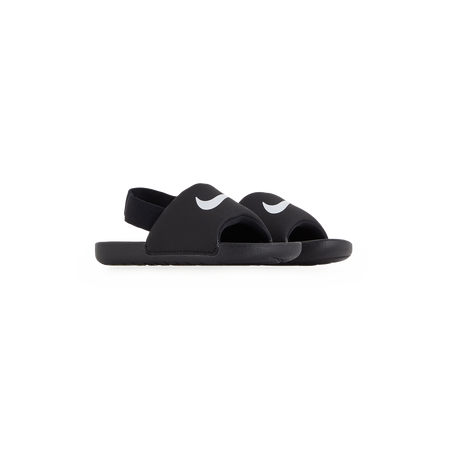 NIKE kawa slide KAWA SLIDE EL BLACK/WHITE BABIES