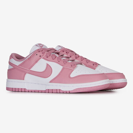 NIKE dunk DUNK LOW WHITE/PINK WOMEN