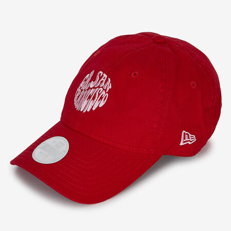 NEW ERA 9TWENTY WOMEN SAN FRANCISCO WASHED RED MEN