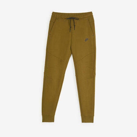 NIKE PANT JOGGER TECH FLEECE GREEN/BLACK MEN