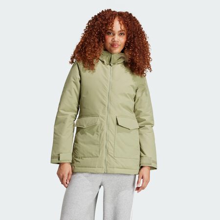 ADIDAS SPORTSWEAR Parka Paveric Fur Tent Green FEMME