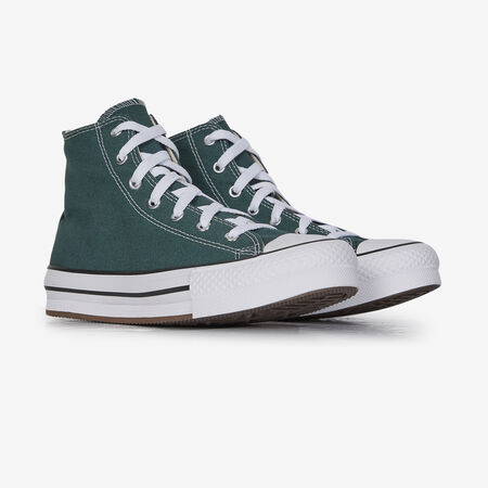 CONVERSE CHUCK TAYLOR ALL STAR LIFT HI VERT/BLANC JUNIOR