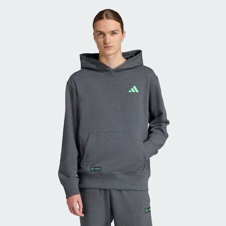 ADIDAS PERFORMANCE SWEAT-SHIRT À CAPUCHE SURVÊTEMENT PREMIUM MERCEDES - AMG PETRONAS FORMULA ONE TEAM Dark Grey Heather HOMME
