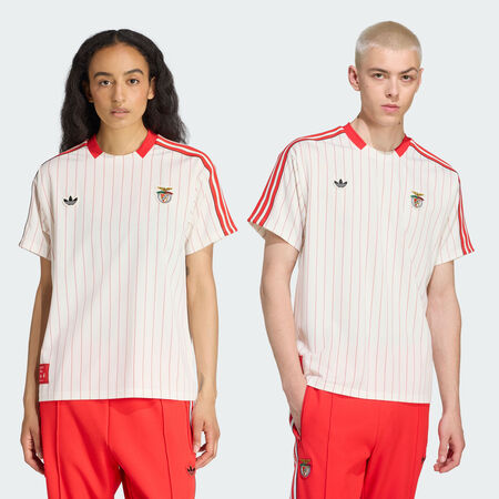 ADIDAS ORIGINALS Benfica Terrace Icons Jersey Off White UNISEX