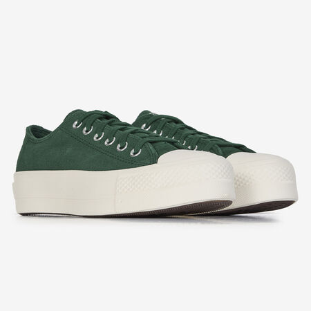 CONVERSE CHUCK TAYLOR ALL STAR LIFT GREEN WOMEN