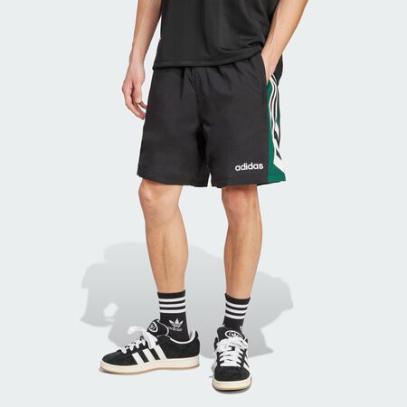 ADIDAS ORIGINALS Short de football 90s Black HOMME