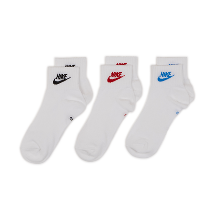 NIKE CHAUSSETTES X3 QUARTER FUTURA WHITE UNISEX