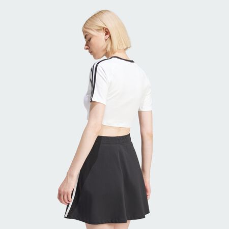 ADIDAS ORIGINALS T-shirt 3 bandes Baby White FEMME