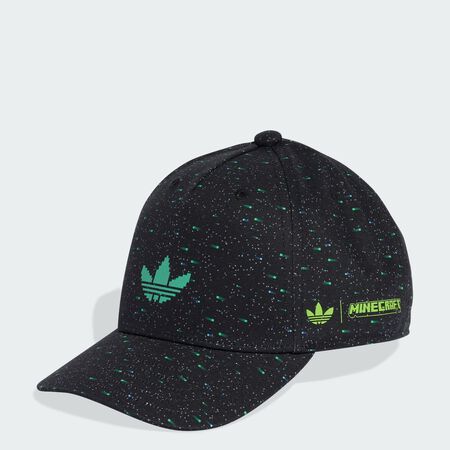 ADIDAS ORIGINALS ADIDAS MINECRAFT ORIGINALS CAP Black / Semi Court Green TODDLERS