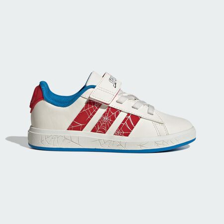 ADIDAS SPORTSWEAR Chaussures adidas Marvel Spider-Man Grand Court Enfants Cloud White / Pure Ruby / Bright Blue BÉBÉ
