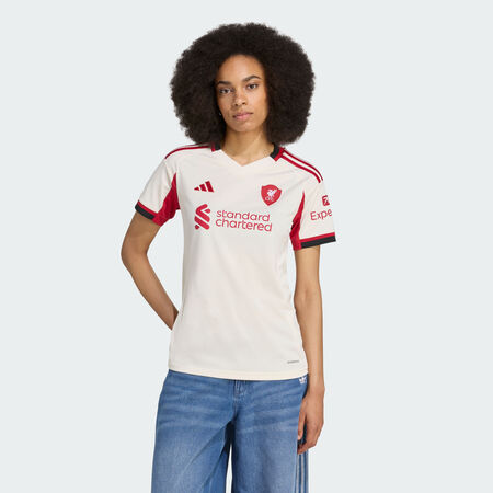 ADIDAS PERFORMANCE Maillot extérieur Liverpool FC 25/26 Wonder White FEMME