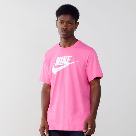 NIKE TEE SHIRT ICON FUTURA PINK/WHITE MEN