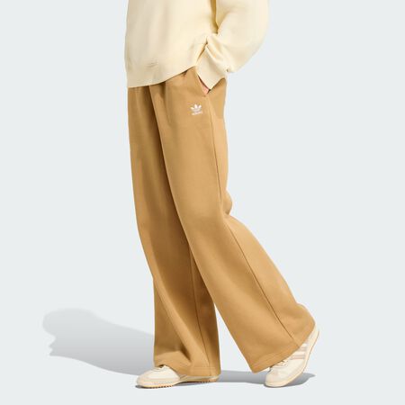 ADIDAS ORIGINALS Pantalon large molleton Essentials Beige FEMME