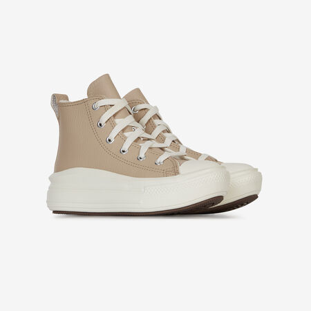 CONVERSE chuck taylor all star CHUCK TAYLOR ALL STAR HI MOVE BEIGE/WHITE TODDLERS