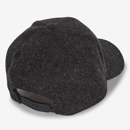NEW ERA 9FORTY NY MELTON WOOL NOIR/BLANC HOMME