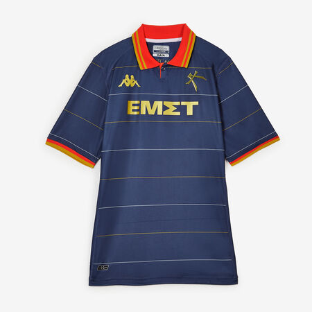 KAPPA MAILLOT KOMBAT 2024 HOME KALLITHEA BLUE/RED MEN