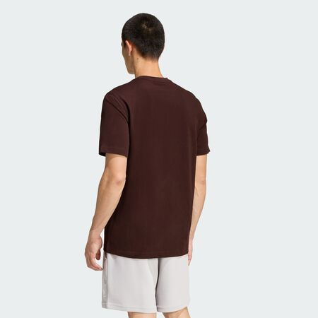 ADIDAS ORIGINALS TEE SHIRT ESSENTIAL BROWN MEN