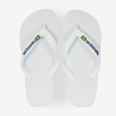 HAVAIANAS BRASIL LOGO WHITE WOMEN