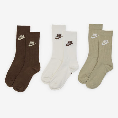 NIKE CHAUSSETTES X3 CREW FUTURA COLORED ECRU/BEIGE HOMME