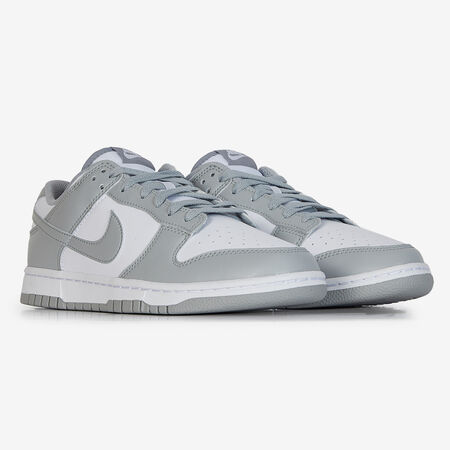 NIKE dunk DUNK LOW WHITE/GREY MEN