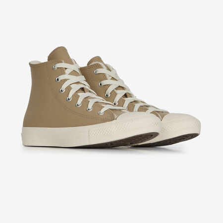 CONVERSE CHUCK TAYLOR ALL STAR HI COZY BEIGE/BLANC JUNIOR