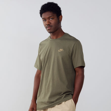 NIKE TEE SHIRT CLUB GREEN/WHITE MEN