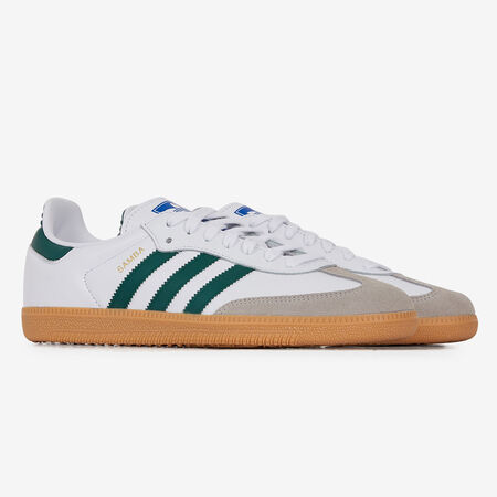 ADIDAS ORIGINALS samba SAMBA OG BLANC/VERT HOMME