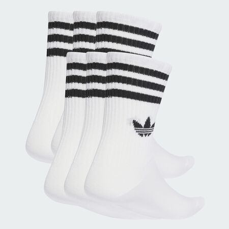 ADIDAS ORIGINALS Chaussettes 3 bandes (6 paires) White MIXTE