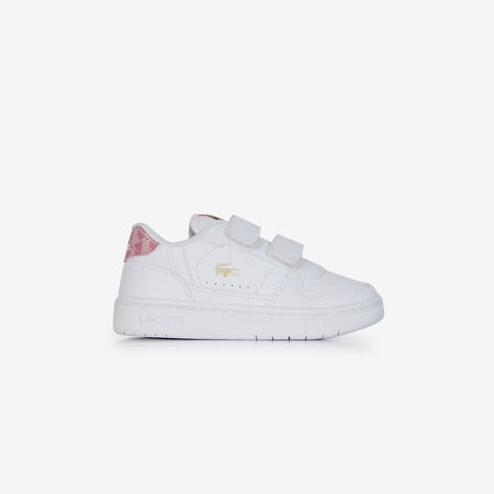 LACOSTE t-clip T-CLIP SET MONOGRAM WHITE/PINK BABIES