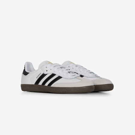 ADIDAS ORIGINALS samba SAMBA OG PATENT WHITE/BLACK TODDLERS