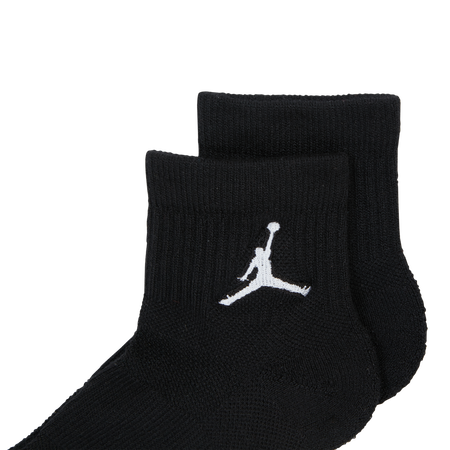 JORDAN CHAUSSETTES X3 QUARTER JUMPMAN BLACK MEN
