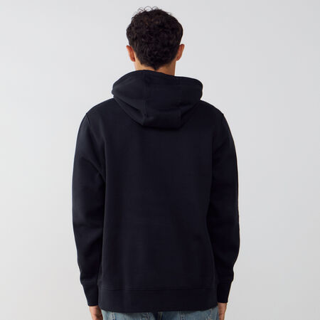 NIKE HOODIE CLUB SMALL LOGO NOIR/ROSE HOMME