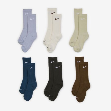 NIKE CHAUSSETTES X6 CREW CUSHION NAVY BLUE/GREEN MEN