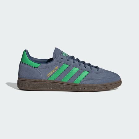 Chaussure Handball Spezial : Preloved Ink / Semi Screaming Green / Gold Metallic