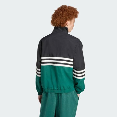 ADIDAS ORIGINALS Archiver Track Top Black / Collegiate Green HOMME