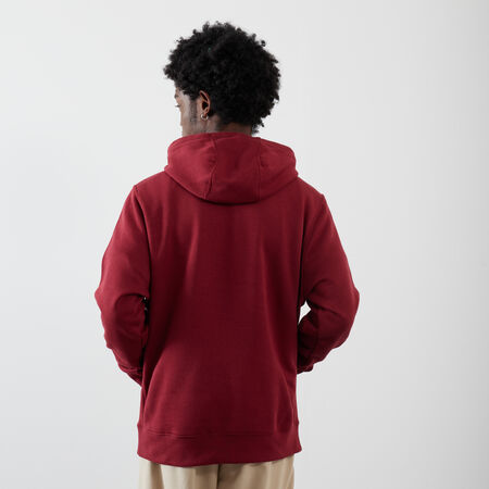 NIKE HOODIE BB STACK BORDEAUX HOMME