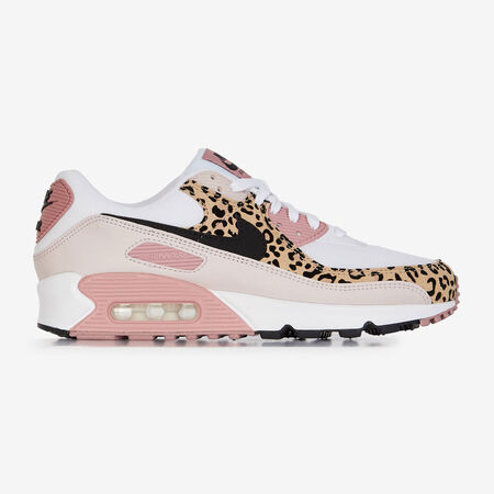 NIKE air max AIR MAX 90 CHEETAH BLANC/ROSE FEMME