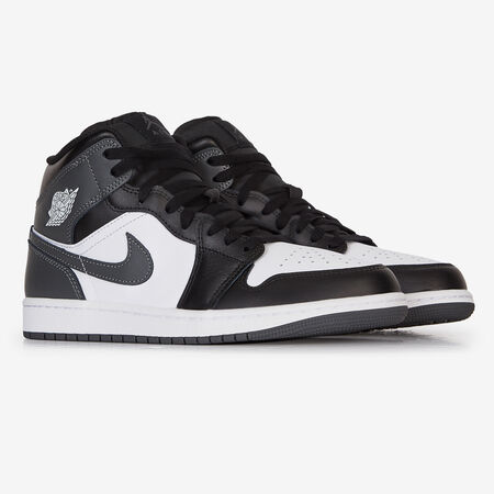 JORDAN air jordan 1 JORDAN 1 MID BLANC/GRIS HOMME