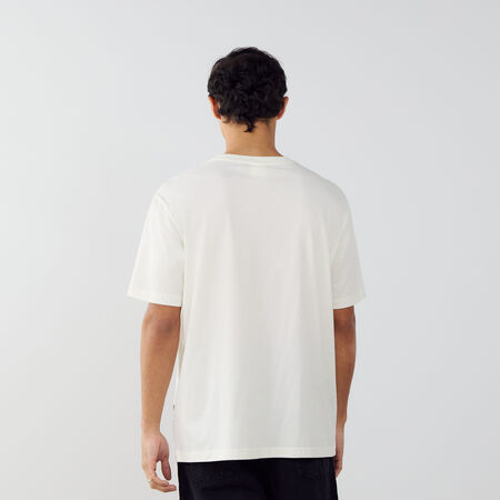 CHAMPION TEE SHIRT NY YANKEES OFF-WHITE/GREEN MEN